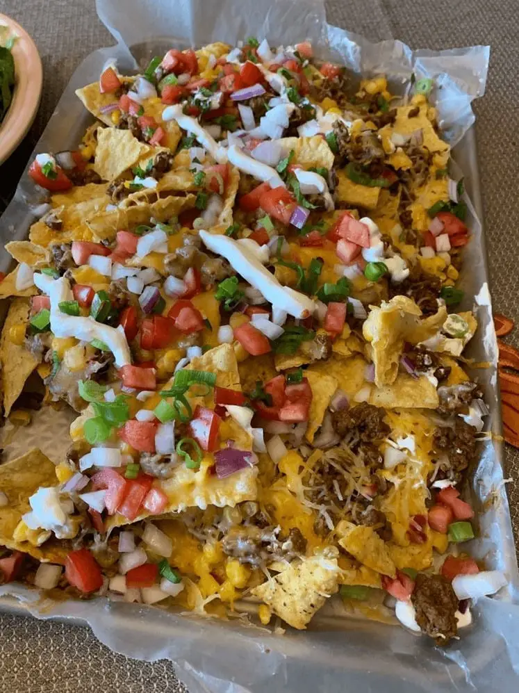 Epic Beef Nacho Supreme served on plate 